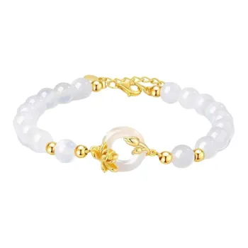 Phoenix Temple Jewelry Chalcedony Jade Bracelets Unisex