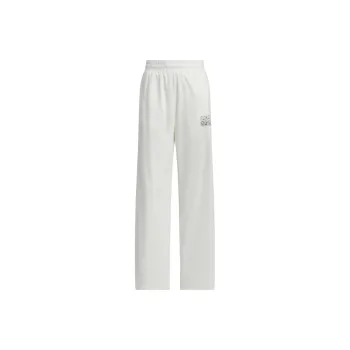 Adidas GRAPHIC KNIT JOGGERS Casual Pants Women's White