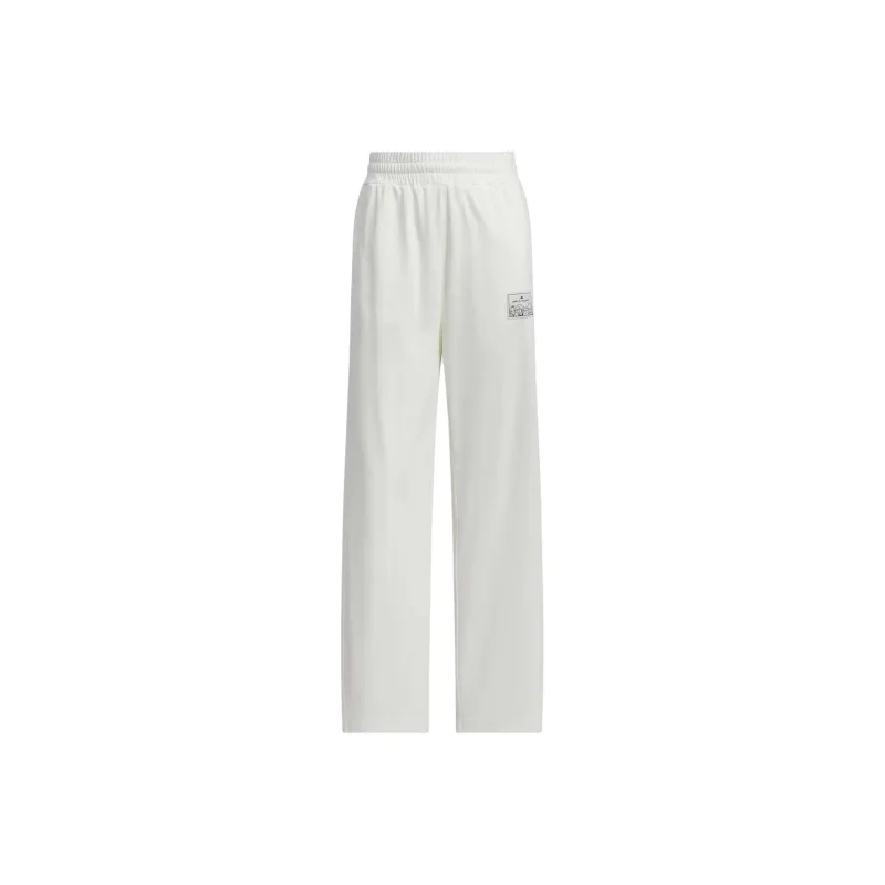 Adidas GRAPHIC KNIT JOGGERS Casual Pants Women's White-0