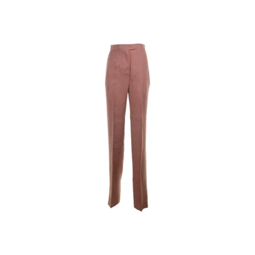 MaxMara Studio Casual Pants Women's Total Crimson Color