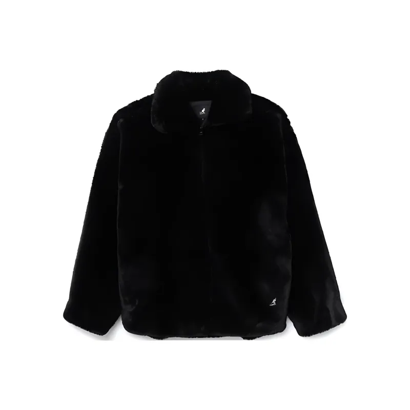 KANGOL Velvet-feel Coat Women's-1