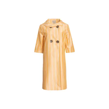 LIZZY Trench Coat Women's Orange