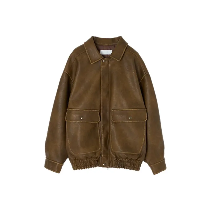 MOUSSY Leather Jackets Women's-2