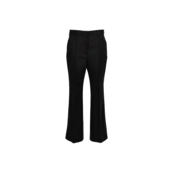 Lanvin Pleated Detail Flared Leg Trousers