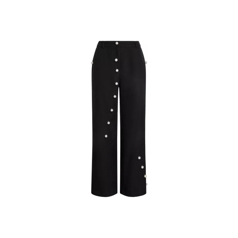 CHICCO MAO Casual Pants Women's Black-0