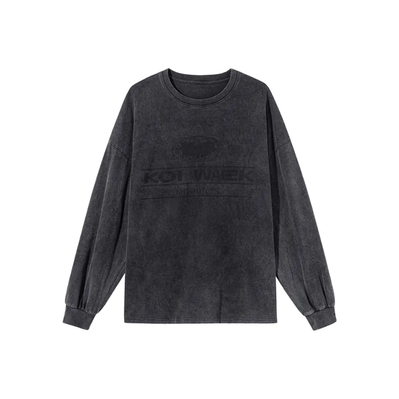 Ouyang Sweatshirt Women's Washed Gray-0