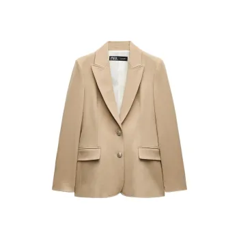 ZARA Business Suits Women's Tan