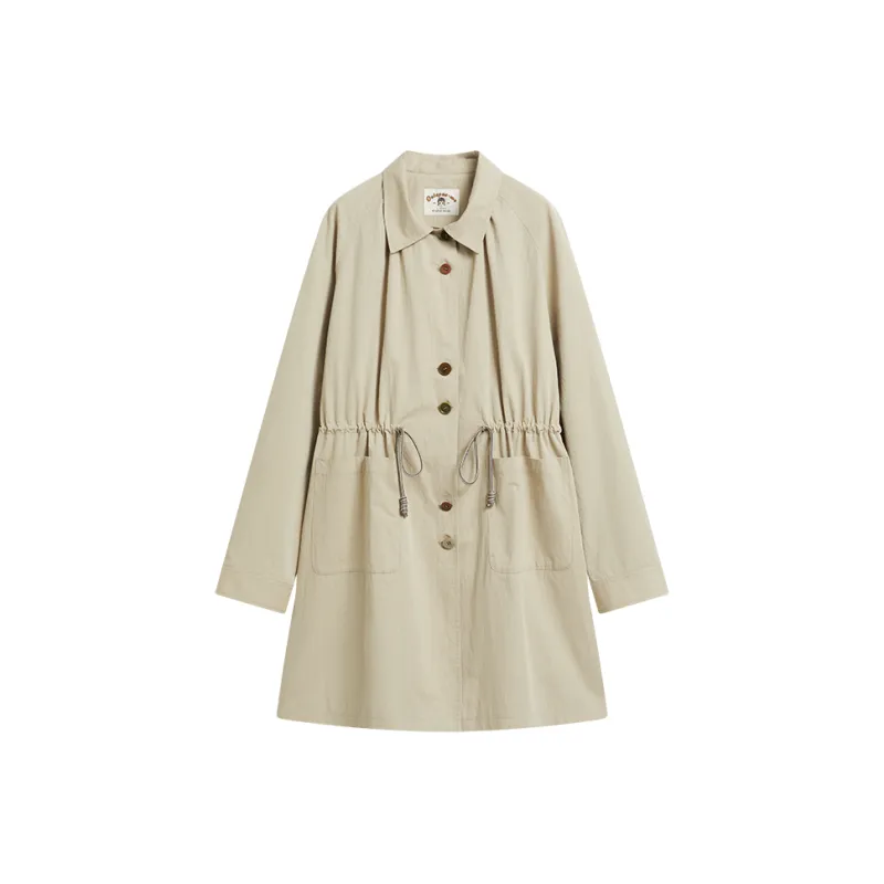 Octopus Me Trench Coats Women's-0