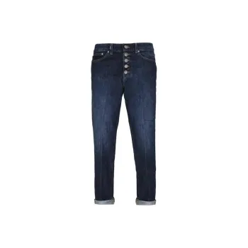 Dondup Mila Logo-Patch Cropped Jeans