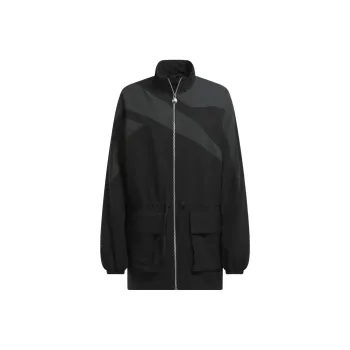 Reebok Anine Bing Windbreaker Dress Trench Coat Women's Black
