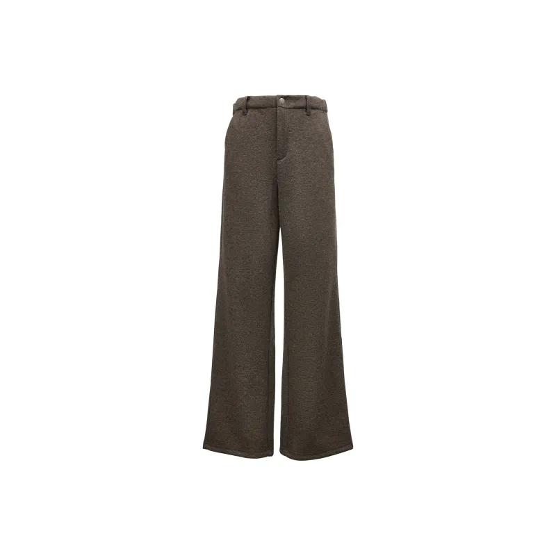 ONLY Casual Pants Women's Brown Floral Yarn-0