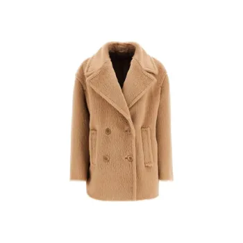 MaxMara Studio Coats Women's Brown