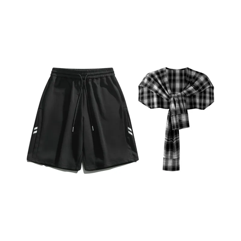 Qnxeey Casual Pants Unisex-6