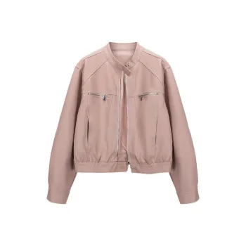 Beauty At 19 Leather Jacket Unisex
