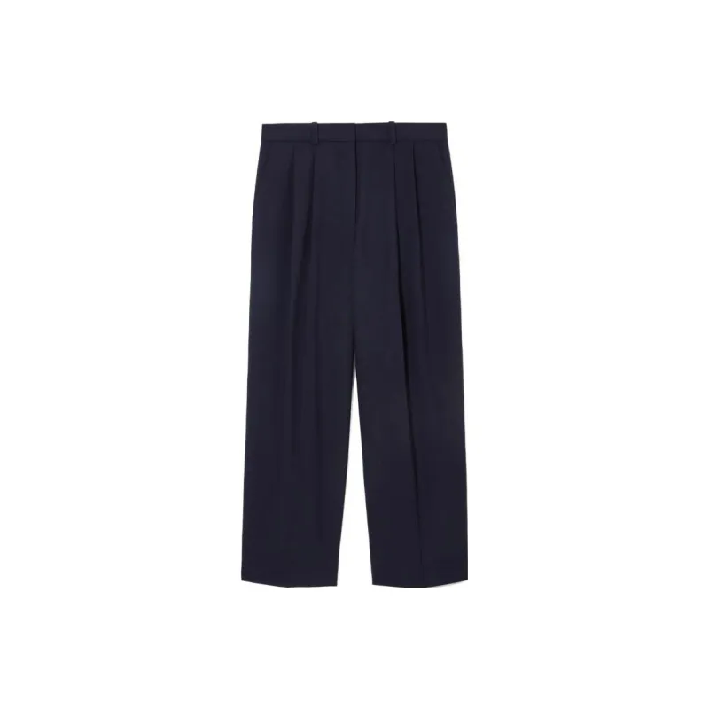 COS Casual Pants Women's Navy Blue-0
