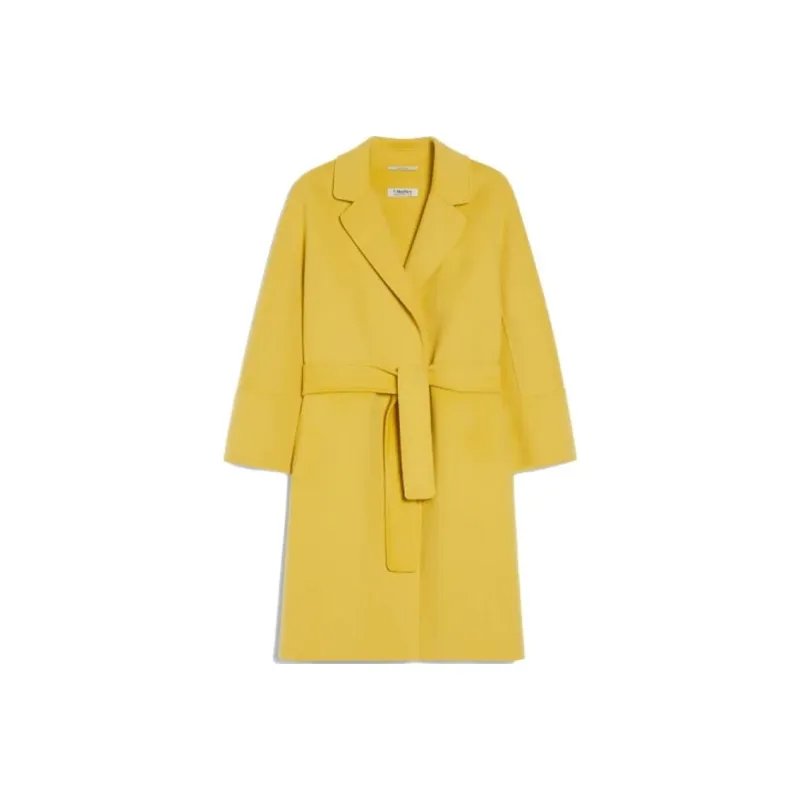 MaxMara Coats Women's Yellow-0