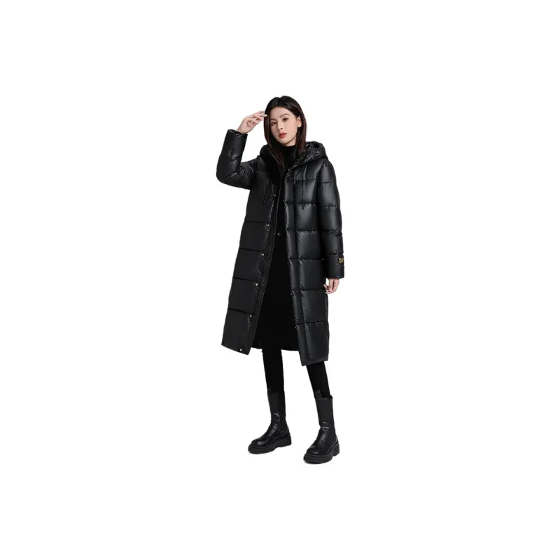 RED DRAGONFLY Puffer Jacket Women's Black-0