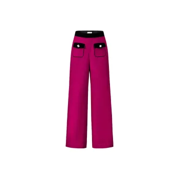 CHICHY CHICHY Size Sister Series Casual Pants Women's Rose Red