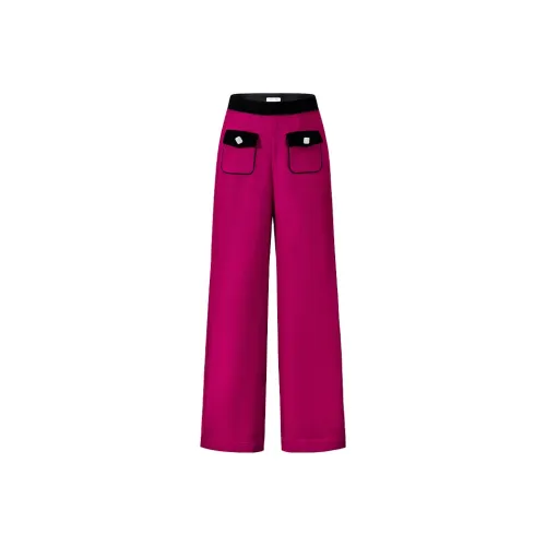 CHICHY CHICHY Size Sister Series Casual Pants Women's Rose Red