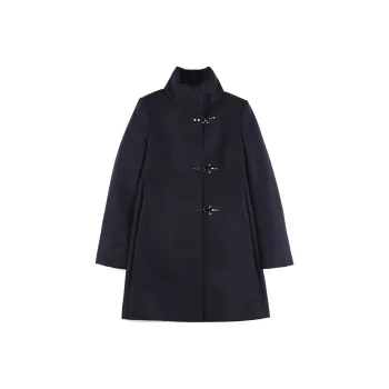 FAY High Neck Long-Sleeved Coat