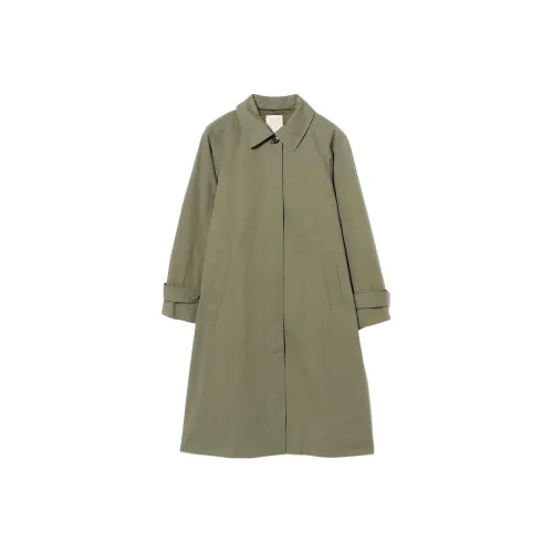 Beams Coats Women's Olive Green