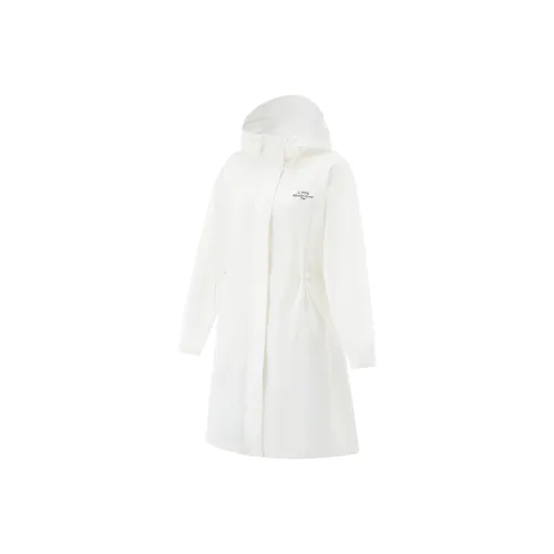 LiNing Smoothie Trench Coat Women's Ivory