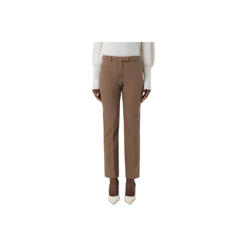 'S MAX MARA High Waist Straight Leg neutri pants
