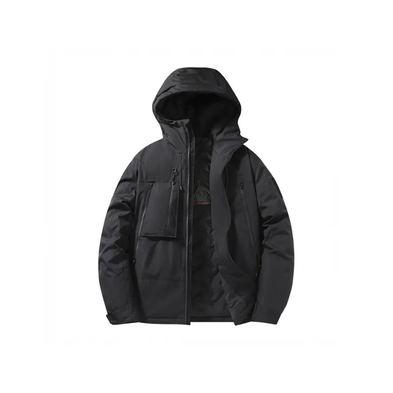 MASGLO Puffer Jacket Unisex Ivory White-2