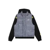 Flagship Fleece-Lined Hoodies & Sweatshirts Black+Vest[Two-Piece Set]