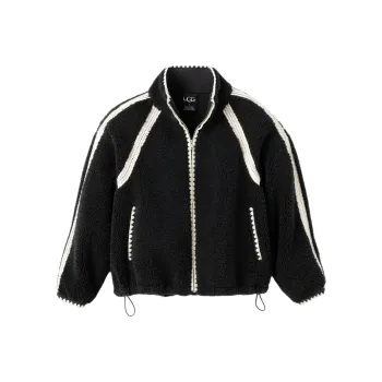 UGG Nikia Crochet Zip-Up Jacket