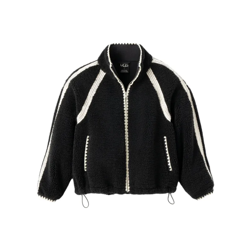 UGG Nikia Crochet Zip-Up Jacket-0