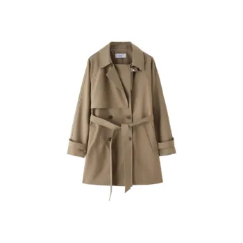 XWI Trench Coats Women's Khaki