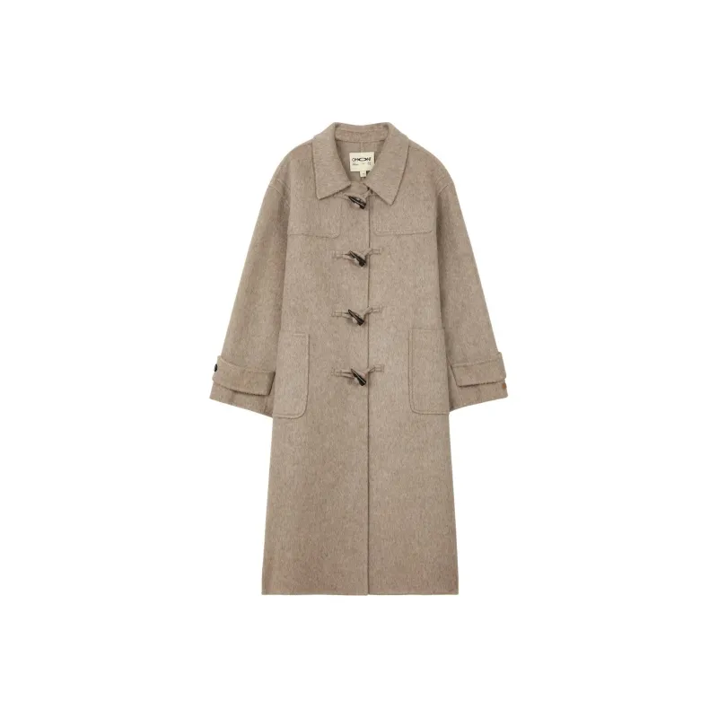 Omont Coats Women's Oats Latte-0