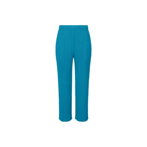 PLEATS PLEASE ISSEY MIYAKE Casual Pants Women's Bright Blue