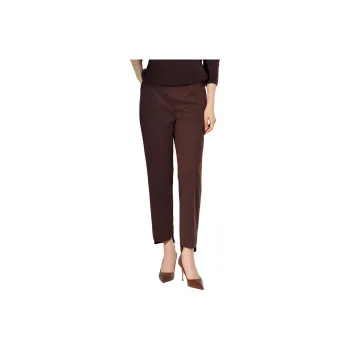 BBLLUUEE Casual Pants Women's Tea Umber Brown