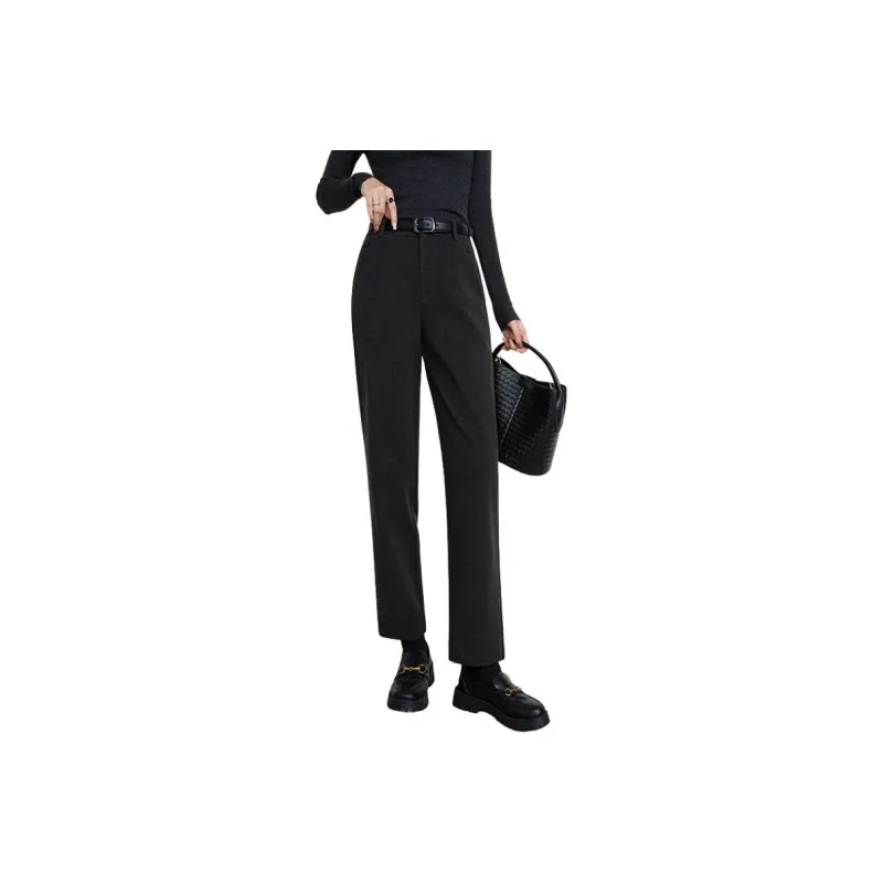 Late White Casual Pants Women's-4