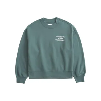 Abercrombie＆Fitch Sweatshirt Women's Green