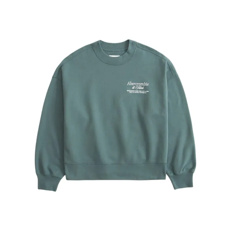 Abercrombie＆Fitch Sweatshirt Women's Green-0
