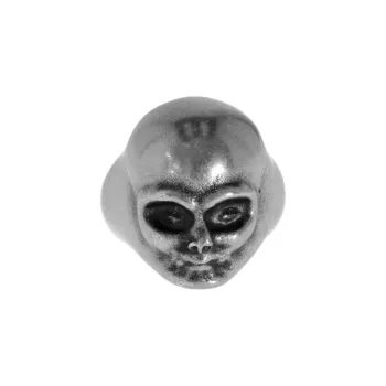 Ann Demeulemeester Betti Face Engraved Ring