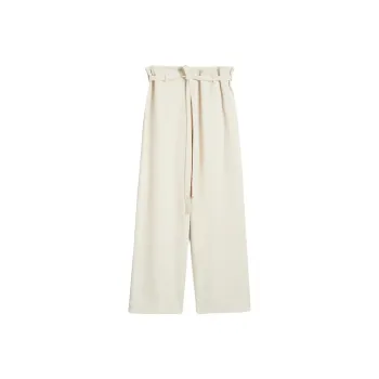TOTEME Belted Flared Trousers