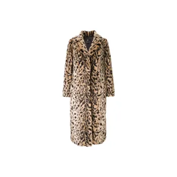 Unreal Fur Leopard print Coat