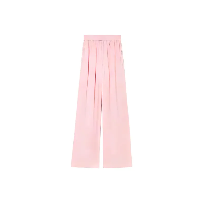Burberry Ekd Jacquard Wide leg Trousers-0
