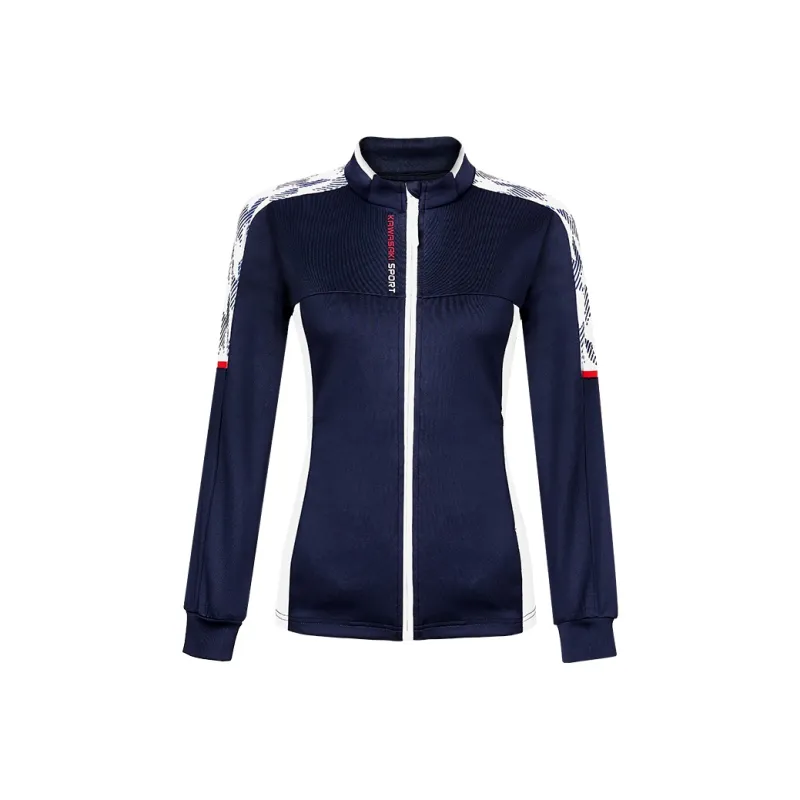 Kawasaki Baseball Jacket Women's Dark Blue-0