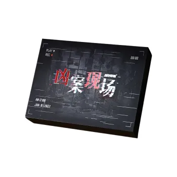 Morning Sea Landy Portable Desktop Casual, Detective Party Classic High End Crime Scene Board Games