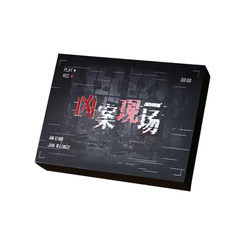 Morning Sea Landy Portable Desktop Casual, Detective Party Classic High End Crime Scene Board Games