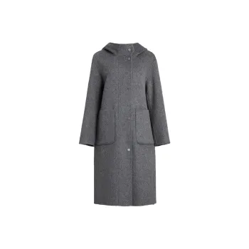 Mambe Coats Women's Smoke Gray