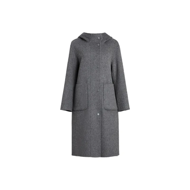 Mambe Coats Women's Smoke Gray-0