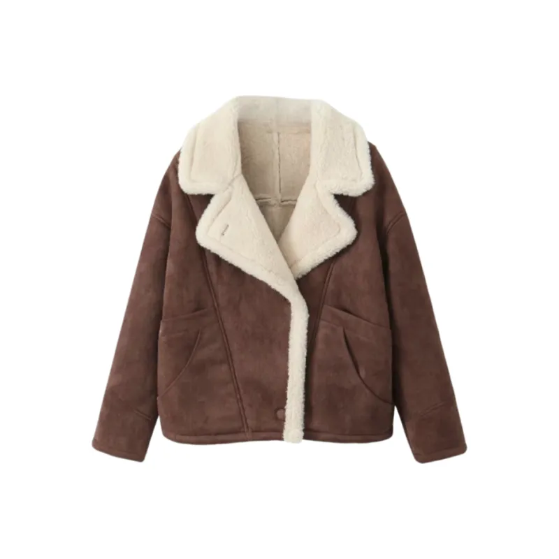 OUTDOORPRINCE Velvet feel Coat Women's-3
