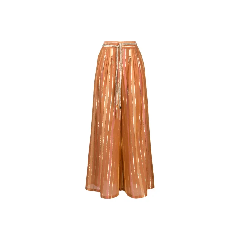 Zimmermann Striped Wide-leg Trousers-0
