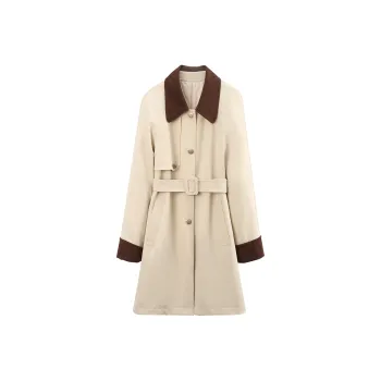 A Paradise For Awakening Trench Coat Women's Beige